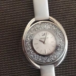 NWOT Swarovski leather watch